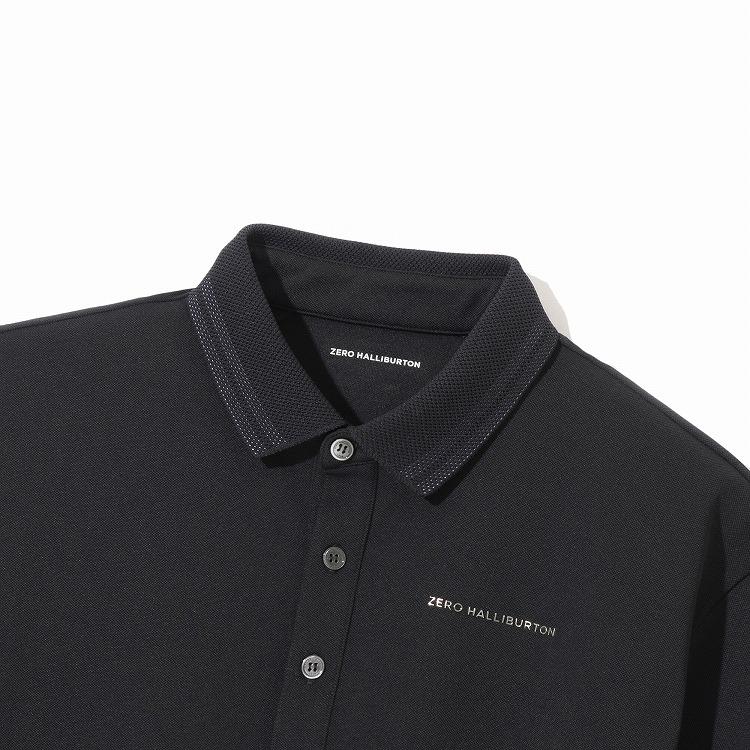 ZERO HALLIBURTON（ゼロハリバートン） ゴルフ 吸水速乾 UVケア 鹿の子