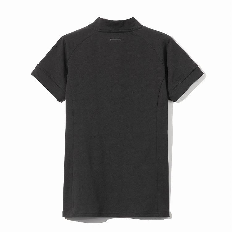ZERO HALLIBURTON ゼロハリバートン ゴルフ ベーシックモックネックTシャツ 吸水速乾 UVケア レディース ZHG-W5S6a 82980の画像