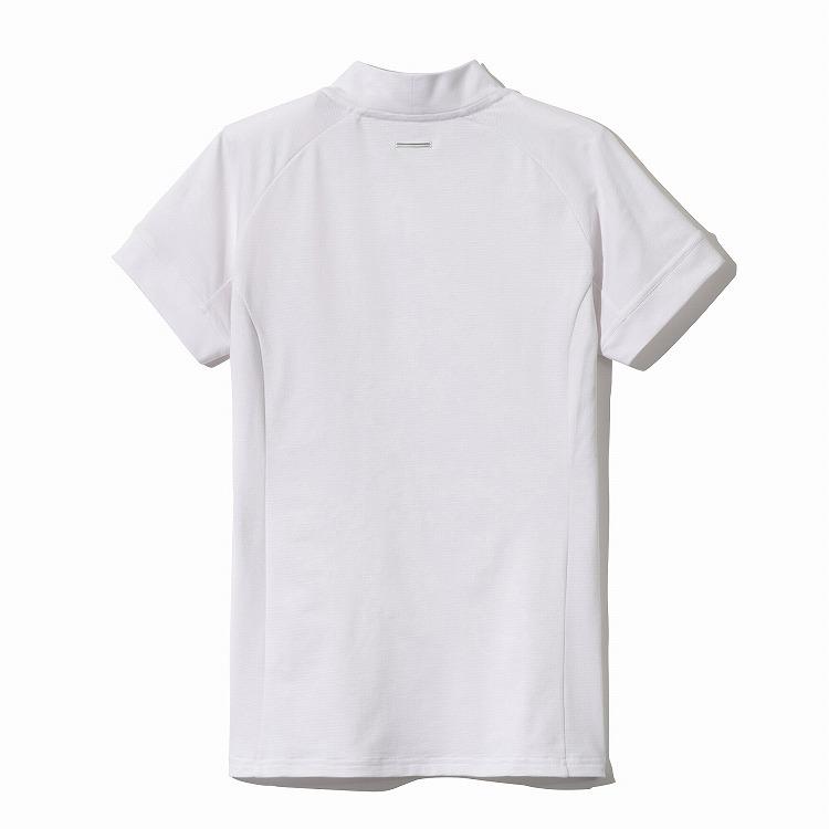 ZERO HALLIBURTON ゼロハリバートン ゴルフ ベーシックモックネックTシャツ 吸水速乾 UVケア レディース ZHG-W5S6a 82980の画像