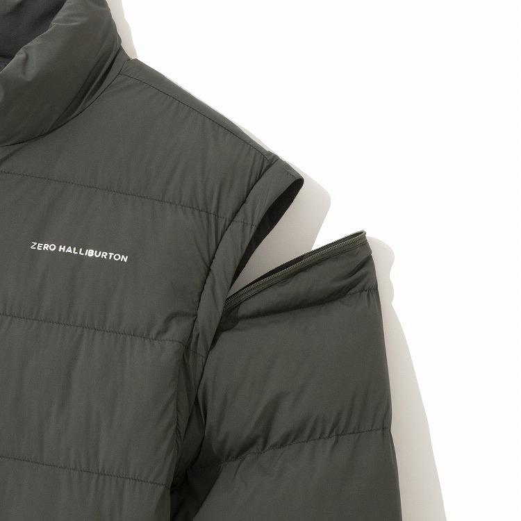 公式 ゼロハリバートンゴルフ ZERO HALLIBURTON GOLF | ZHG-M5A2d | 秋冬 メンズウェア ゴルフウェア 中綿アウター 袖取り外し可能 85111の画像
