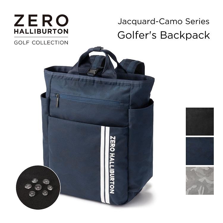 ZERO HALLIBURTON ゴルフバッグ ネイビー迷彩 ZERO HALLIBURTON（ゼロハリバートン） ゴルフ JC Series ゴルファーズ