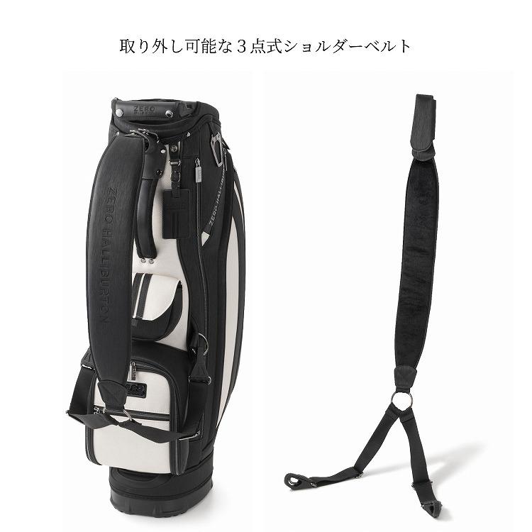 ★新品未使用/ゼロハリバートン/キャディバック/ゴルフバック ゼロハリバートン ディクロスソロシリーズ 2025 ZHG-CB DS 85011