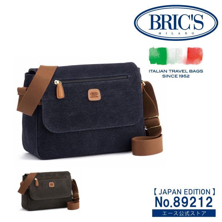 再値下げ　BRC❜S ブリックス　イタリア製　バッグ　ヴィンテージ未使用品 BRIC'S（ブリックス） ショルダーバッグ LIFE ライフ 日本企画 カブセ