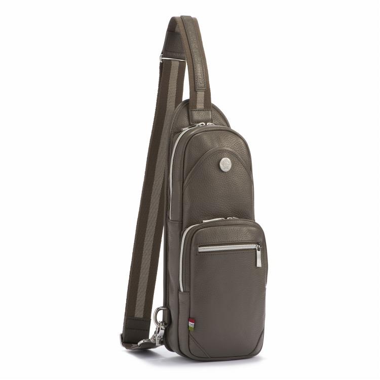 現行·未使用✨オロビアンコ　レザー ボディバッグ ムッカ メンズ Orobianco（オロビアンコ） 父の日 ギフト 公式 ムッカ レザー 牛革