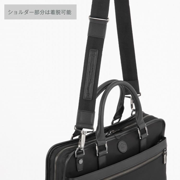 良品 Orobianco ビジネスバッグ ナイロン ブラック 2way A4可 Orobianco（オロビアンコ） ビジネスバッグ メンズ 2way Orobianco