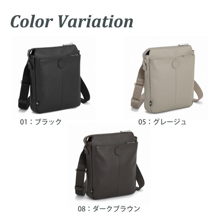 (極美品)大人気、オロビアンコ、ショルダー、3層、丈夫なナイロン、レザー、タグ付 Orobianco（オロビアンコ） エース公式 ショルダーバッグ 牛革 レザー
