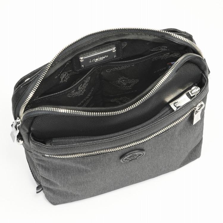 yokochan38ブラック Orobianco（オロビアンコ） 公式 ショルダーバッグ メンズ ジーンズ調