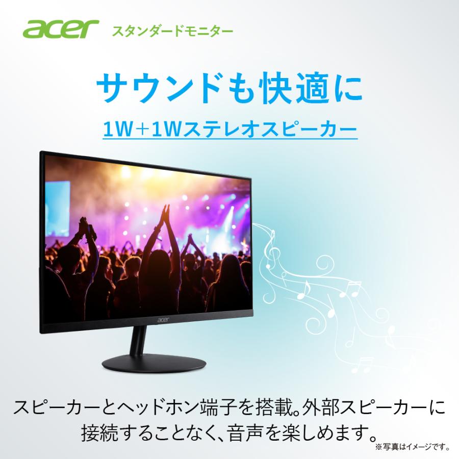 Acer モニター SA272UEbmiipx 27インチ IPS 非光沢 WQHD 2560×1440 100Hz 1ms（VRB） HDMI2.0 HDR10 スピーカー内蔵 ヘッドホン端子 AMD FreeSync　ブラック｜acerdirect｜06