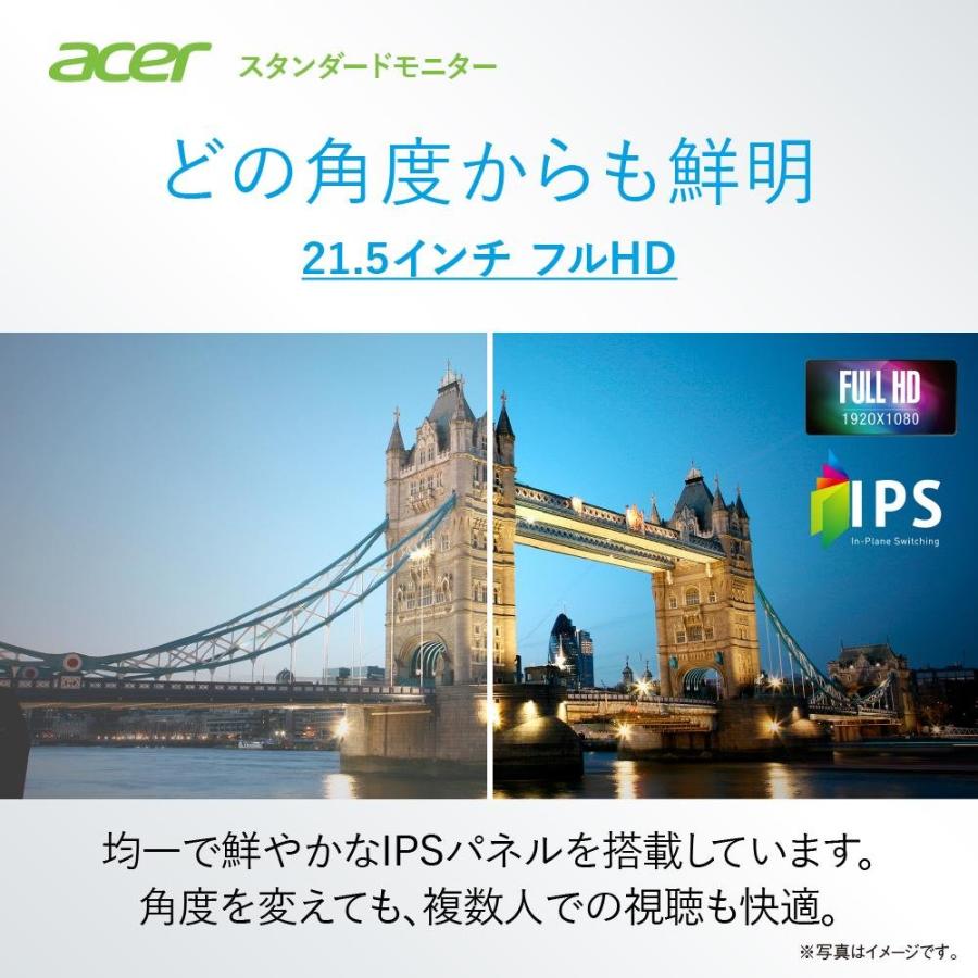 acer（エイサー） スタンダードモニター 21.5インチ フルHD IPS 100Hz