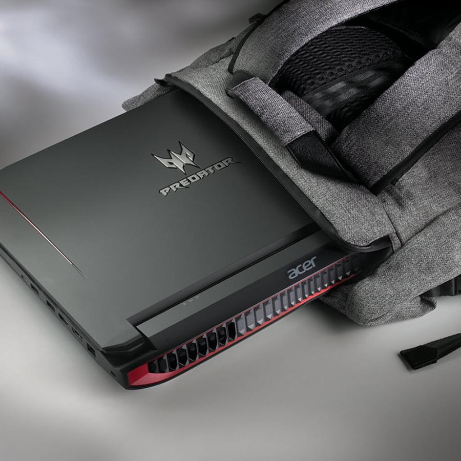 リュック PCバッグ キャリングケース グレー Acer Predator Gaming Rolltop Backpack (ゲーミングロールトップバックパック) プレデター ゲーミング PBG6A1_8