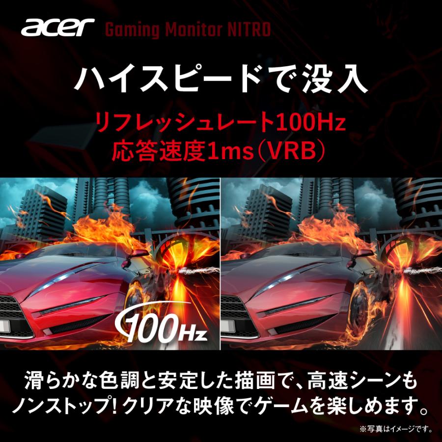 acer Acer ゲーミングモニター Nitro 21.5インチ IPS フルHD acer Acer ゲーミングモニター Nitro 21.5インチ IPS フルHD