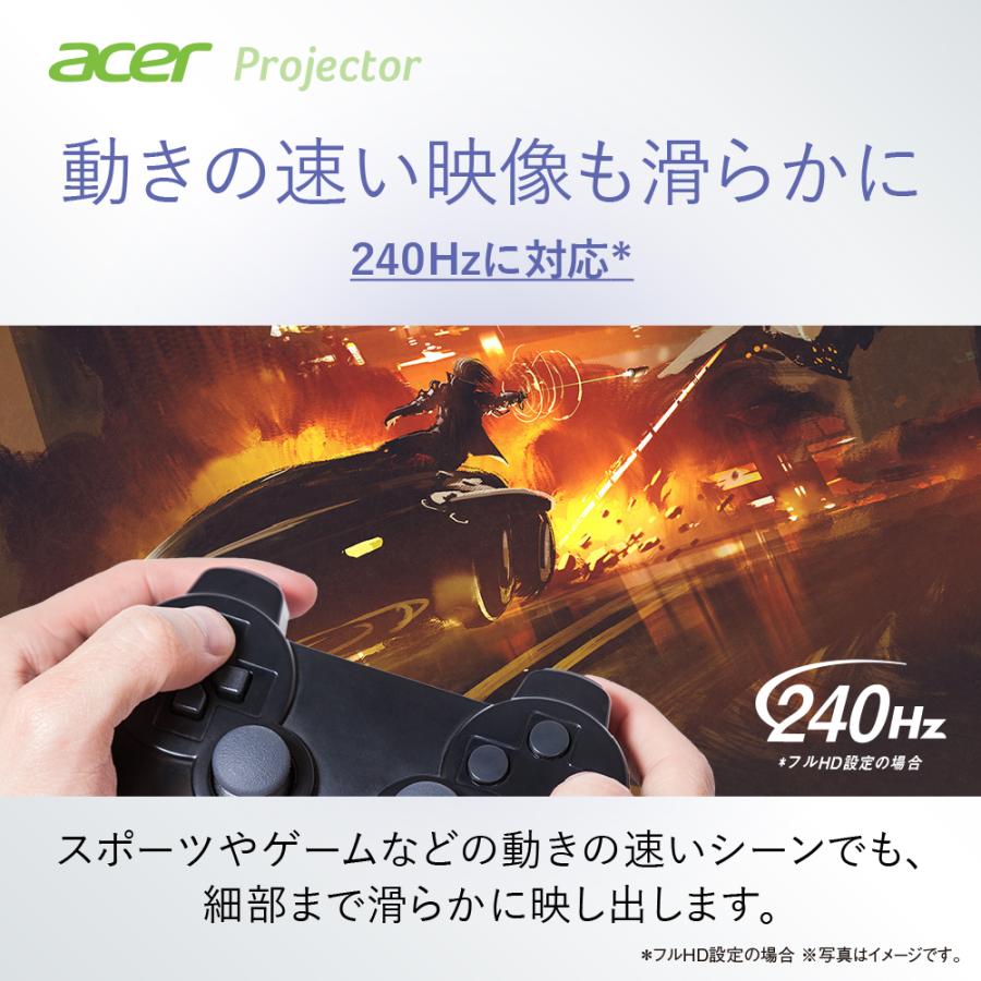 acer（エイサー） プロジェクター Android TVボックス付属 DLP 4K/60Hz