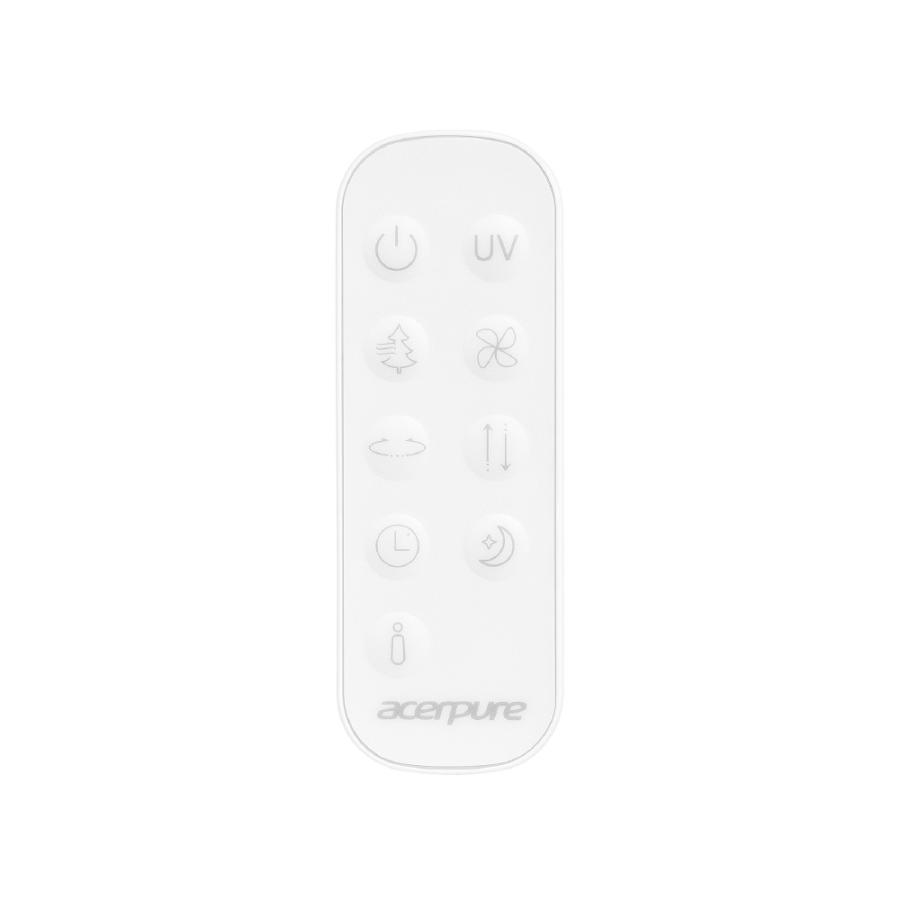 空気清浄機　Acerpure Cool エイサーピュア 直径25cm コンパクト 27畳 360度吸引 UVC LED 花粉 PM2.5 カビ 風量調節5段階 4 in 1 HEPA フィルター AC553-50W | acer | 13