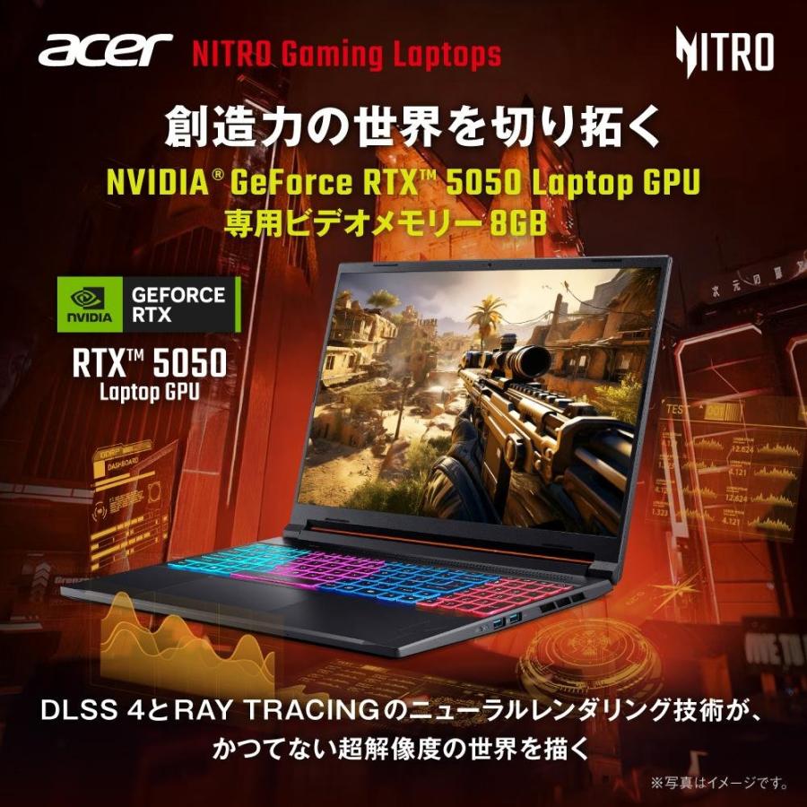acer（エイサー） ゲーミングノートパソコン Acer Nitro V 16S AI