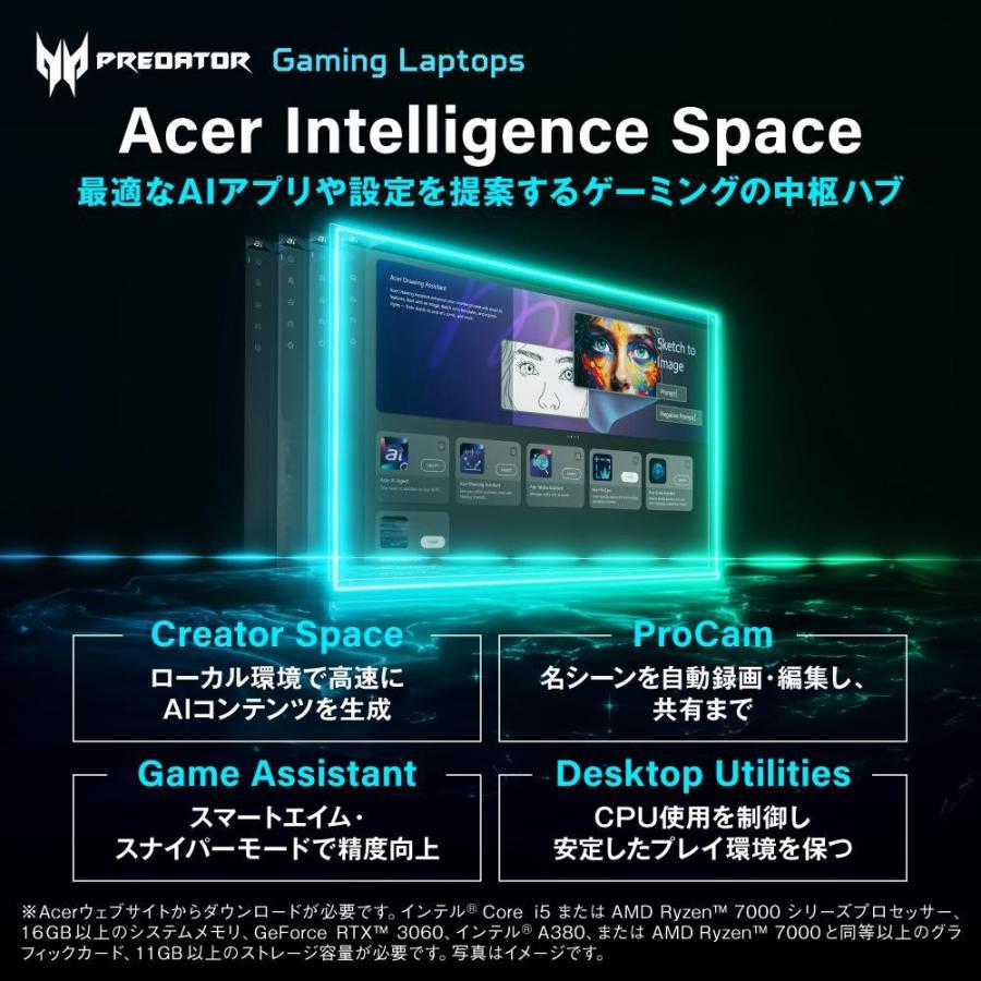 acer（エイサー） ゲーミングノートパソコン Predator Helios Neo 16S