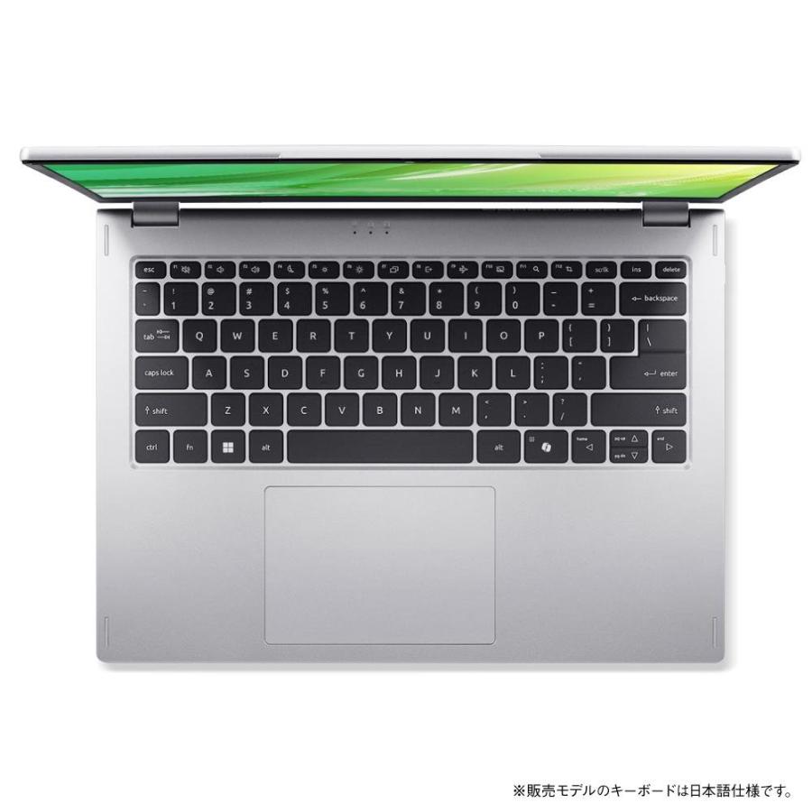 Acer ノートパソコン Aspire Spin 14 16GBメモリー 512GB SSD 14インチ WUXGA 16:10 IPS 非光沢 インテル Core Ultra 5 115U AL15-54P-F56Yの画像