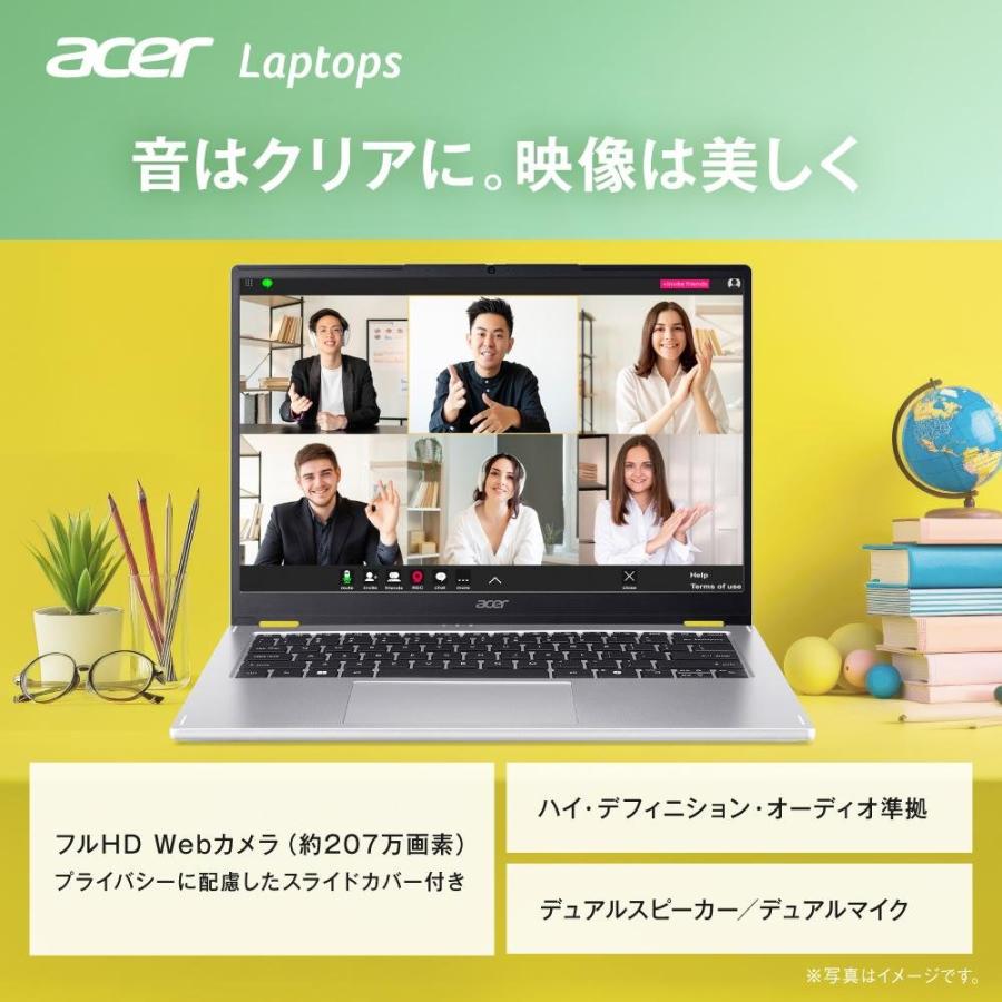 Acer ノートパソコン Aspire Spin 14 16GBメモリー 512GB SSD 14インチ WUXGA 16:10 IPS 非光沢 インテル Core Ultra 5 115U AL15-54P-F56Yの画像