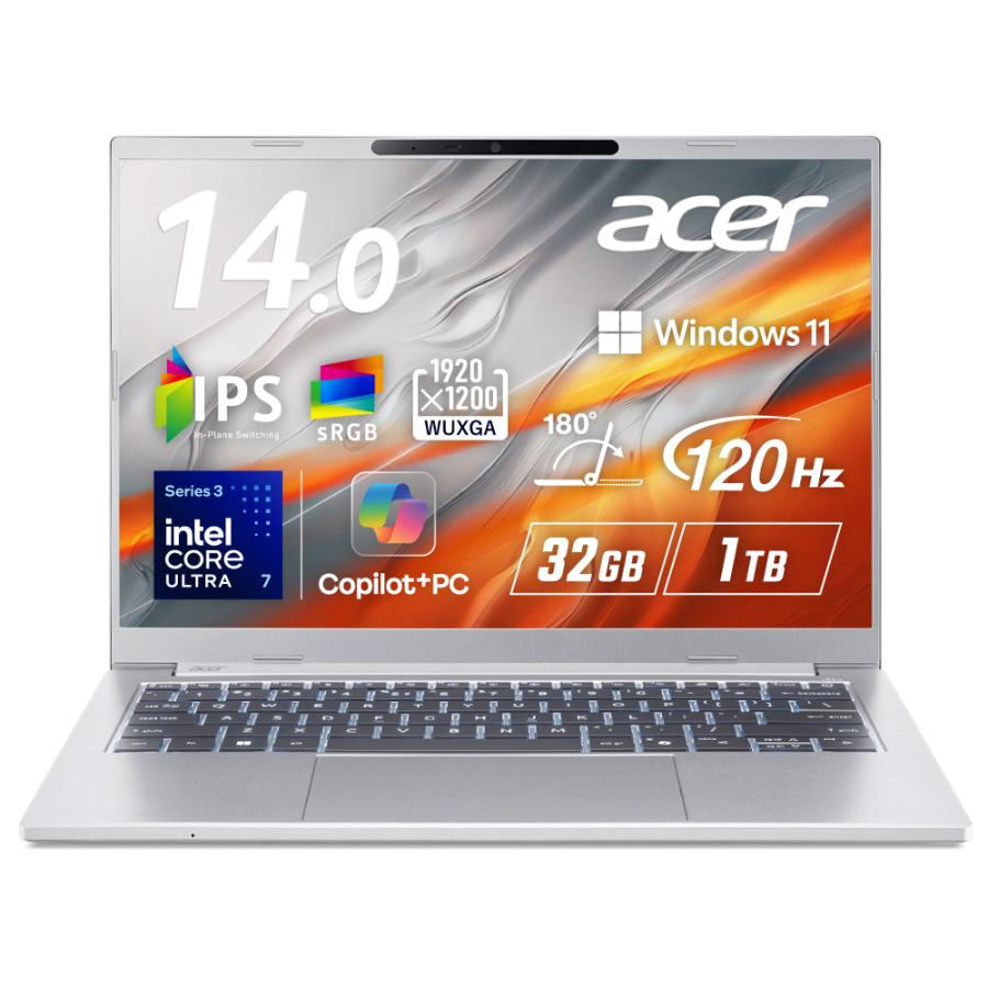 acer（エイサー） ノートパソコン Acer Aspire 14 AI Windows 11 Home