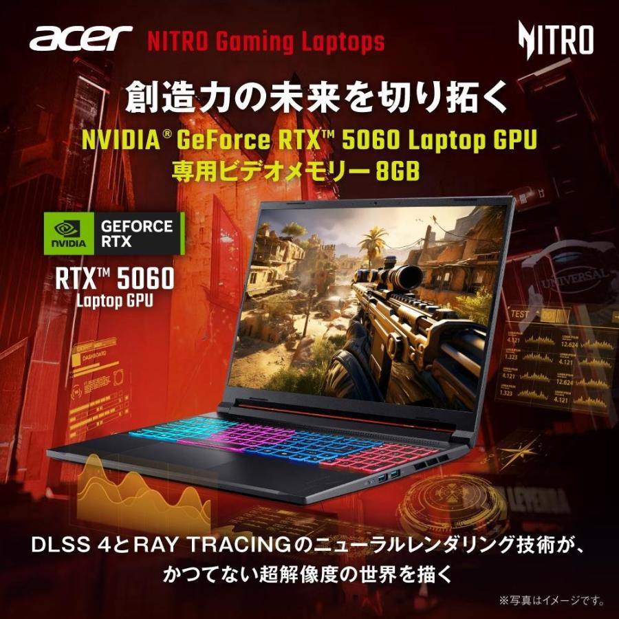 acer（エイサー） ゲーミングノートパソコン Acer Nitro V 16S AI