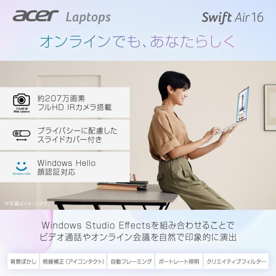 acer（エイサー） ノートパソコン Swift Air 16 32GBメモリー 1TB SSD
