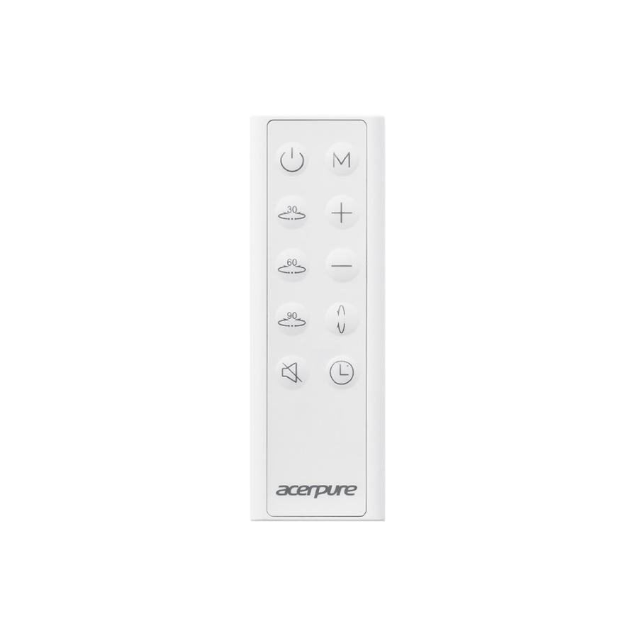 エアサーキュレーター　Acerpure Cozy エイサーピュア 直径32cm コンパクト 186畳 25m 送風 パワフル 風量調節 高さ調節 首振り リモコン AF773-20W | acer | 12