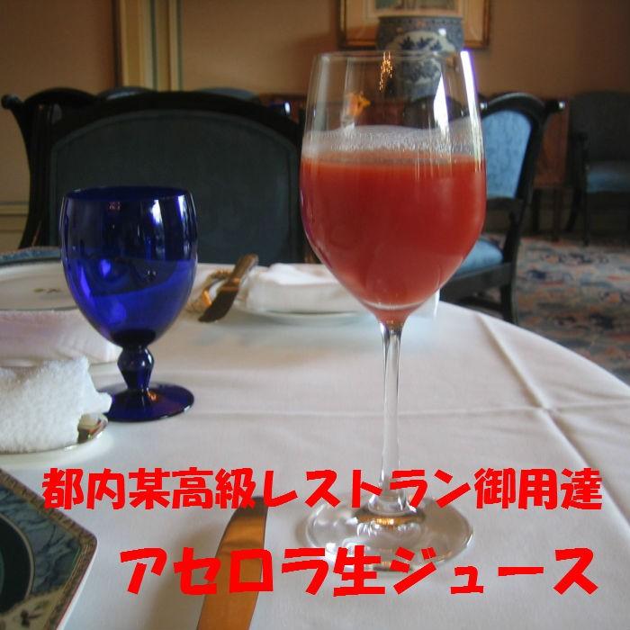 沖縄県本部町産の無農薬・露地栽培の【アセロラジュース】 : アセロラ
