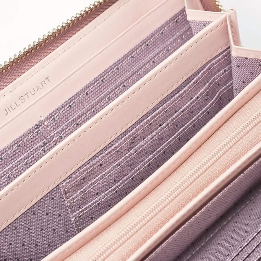 熱販売新作 ラインストーン 長財布 ビスコッティアンティーク風 Selectのジルスチュアート リボン Jslw8et2 飾りチャーム付 財布 ファッション小物 Select ジルスチュアート ピンク レディースファッション Acespade