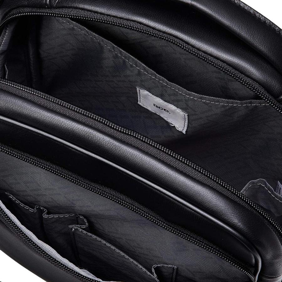 値引きする エースジーン 軽量レザーショルダーバッグ ペルライトsii ラム革 軽量 ショルダーベルト付 ブラック 在庫限り Wjhni Com