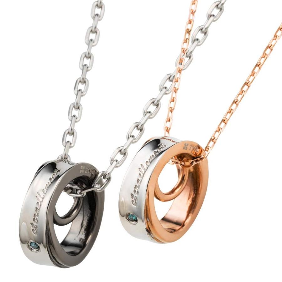 最安値 ホワイトクローバー ペアネックレス カップル 人気 サージカルステンレス ブルーダイヤモンド ブランド ペアペンダント 4sup074go 60 Off World Of Heating De