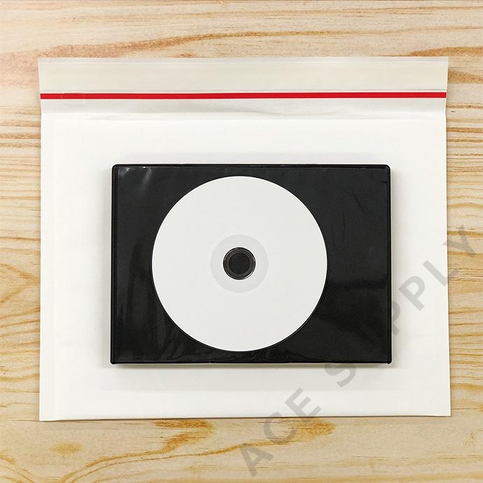 クッション封筒 DVDサイズ横型 100枚セット M 開封テープ付 スリム