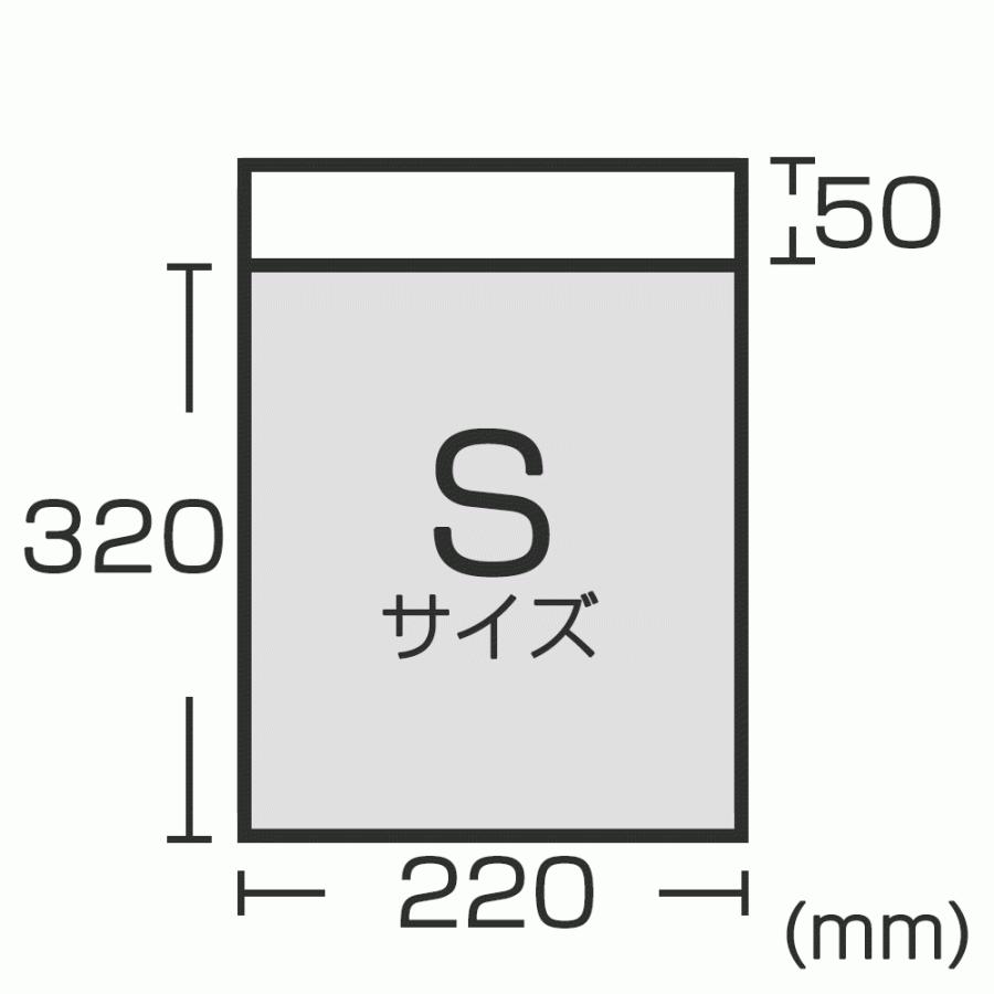 宅配ビニール袋 W220×H320 Sサイズ 10枚セット A4 透けない 防水 強力