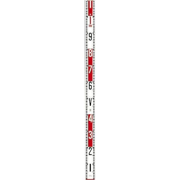 SKlTAIHEI 大平産業 ロッド 110cm 単品 SRD-110 表面縦目盛 裏面横目盛 測量 土木 建築 管内寸法測定 床堀測定 施工写真 工事写真（個人宅への配送不可商品）｜acetech｜02