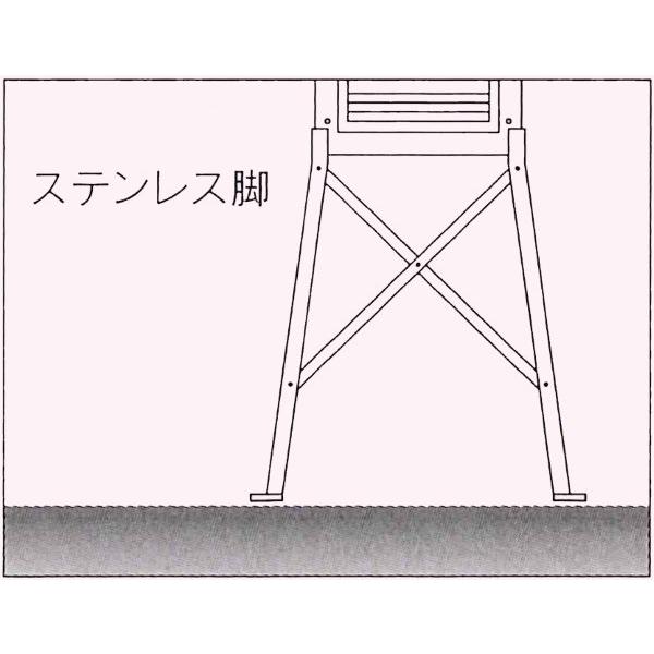 大平産業 百葉箱中型3号用 脚のみ H3-S （ステンレス脚） 温湿度管理 温度 空調管理 学校教材 気象観測 （個人宅への配送不可商品） 【壁掛】