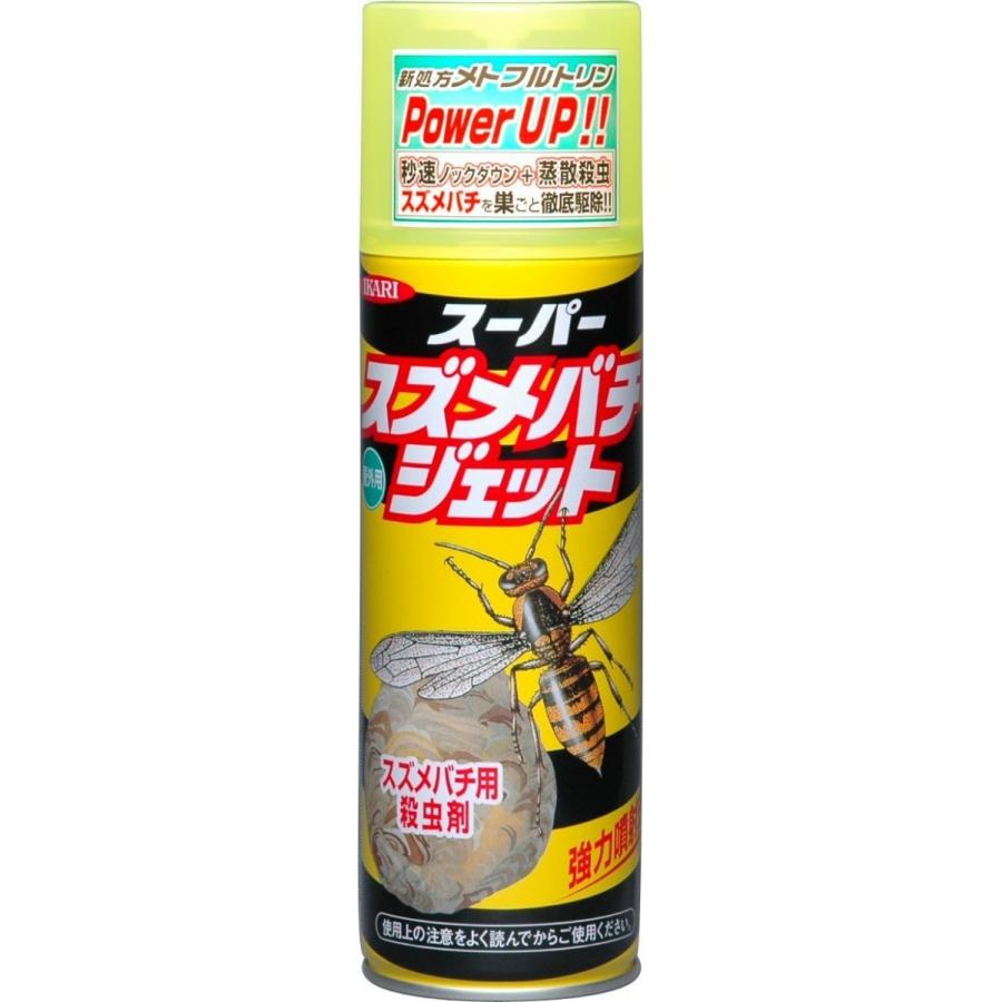 スーパースズメバチジェット 480ml スズメバチ アシナガバチ アブ ブヨなどの蜂類に効果的 殺虫剤 570 1755 現場用品専門ecストア 現場監督 通販 Yahoo ショッピング