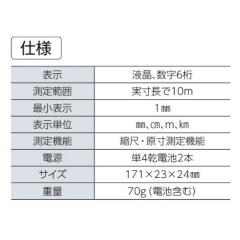 ペンタイプマップメーター ＣＶ−１０ 小泉測機製作所 線の長さ 距離測定 測量士 建築家 不動産関係｜acetech｜03