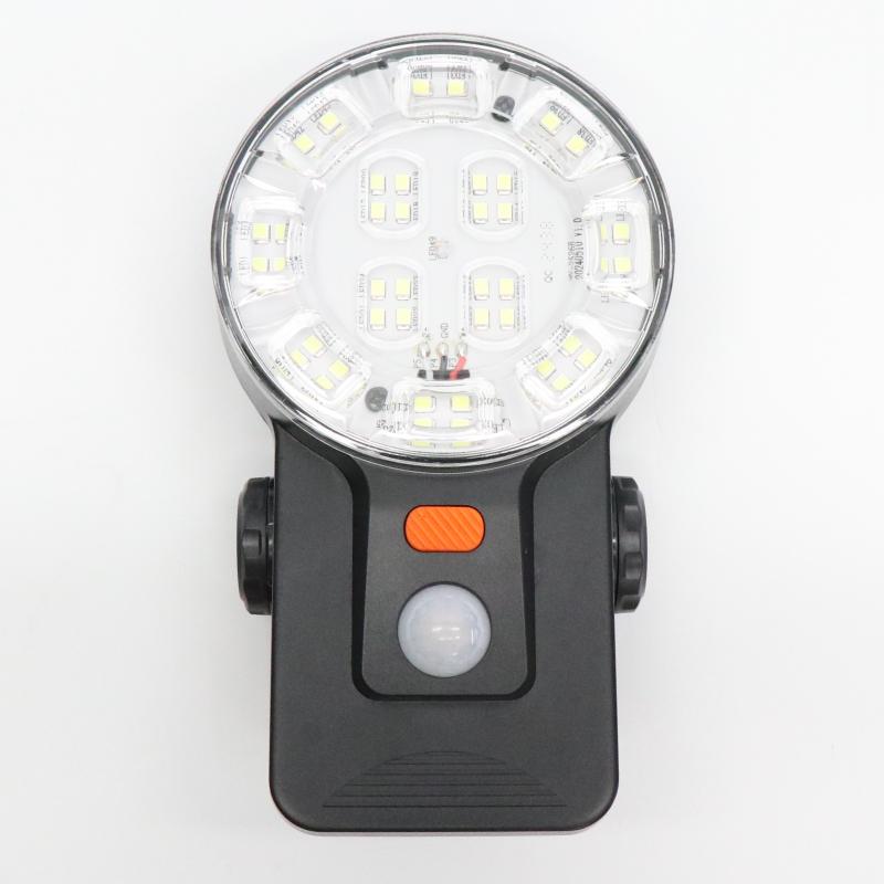 HIRO クリップ式ソーラーセンサーライト HDL-6410 LED 防災