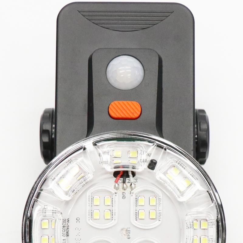 芸能人愛用のルームウェア クリップ式ソーラーセンサーライト HIRO HDL-6410 防災 LED その他