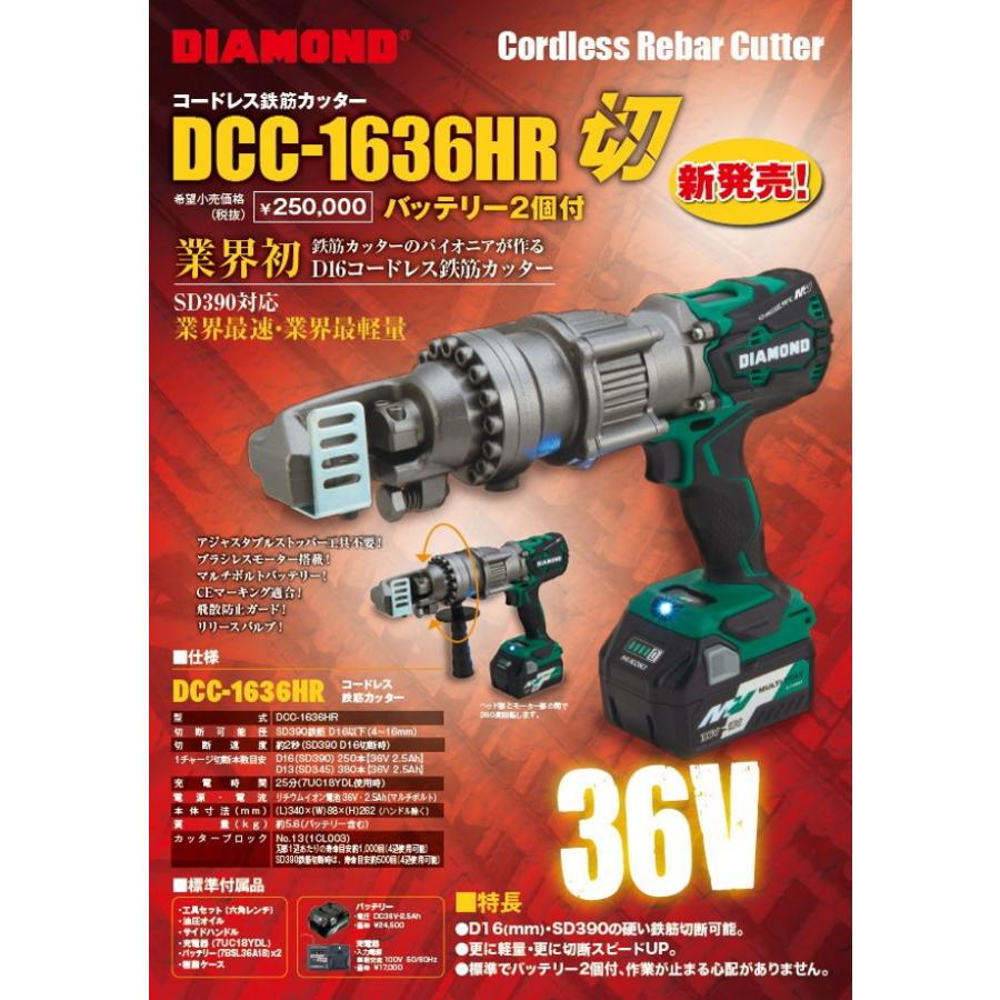 IKK 36Vコードレス鉄筋カッター DCC−1636HR IKK 36Vコードレス鉄筋カッター DCC−1636HR