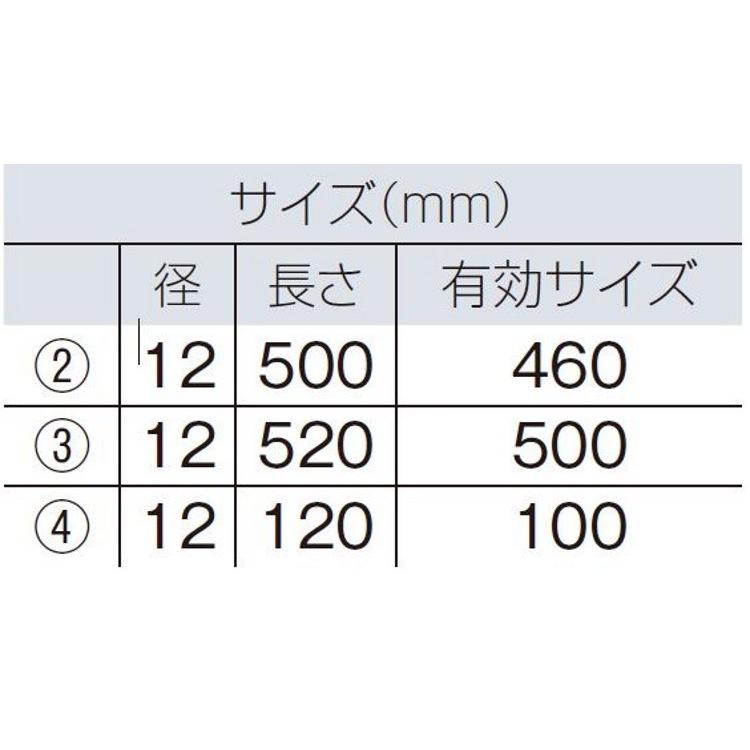 コノエ 探検棒 Ｔ１（地中の深さ測定）  測量/土地家屋調査/プラスチック境界杭/地籍調査/プラ杭/境界杭/土質調査｜acetech｜04