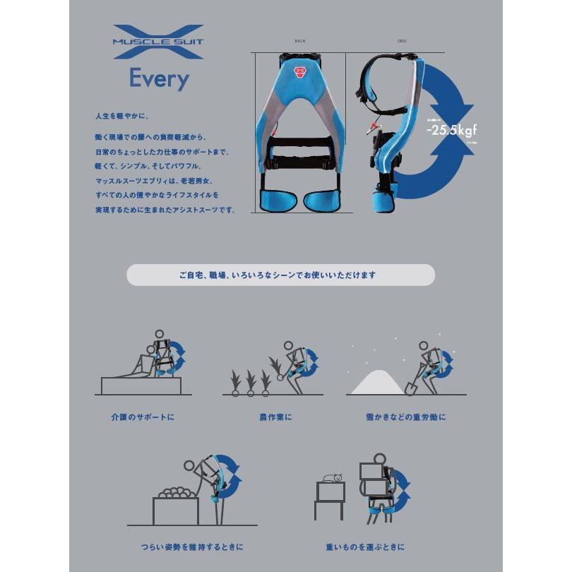 イノフィス EVERY マッスルスーツ M-Lサイズ ソフトフィット