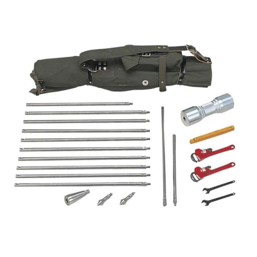 斜面調査用簡易貫入試験機 TW-35 坂田電機 土質試験 小型 軽量