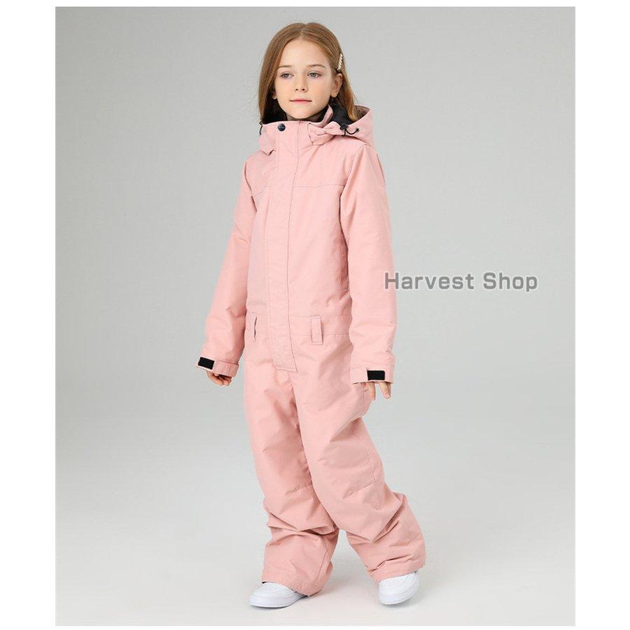 最新の激安 スノーボードウェア キッズ ワンピース つなぎ スキーウェア 女の子 男の子 無地 スノーウェア スノボ 冬 雪 雪遊び 子供用 ジュニア Roadmapforth Org