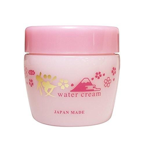 桜ウォータークリーム SAKURA Water Cream 100g　EGF Q10入り　化粧下地 スキンケア 美容クリーム 出水霜 ウォータークリーム｜acherrytree｜02