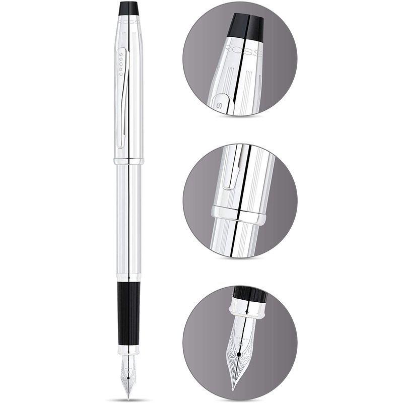 クロス 万年筆 F 細字 センチュリー2 3509-F クローム 正規輸入品 万年筆 細字 センチュリー2 クローム 正規輸入品