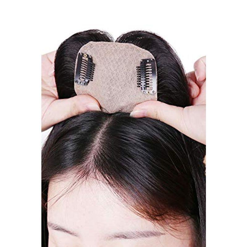 Hiye 人毛100 部分ウィッグ 手植え リアル 分け目 前髪 ヘアーピース 横8cm縦12cm 未カット前髪自然黒 cm アチーブメントストア 通販 Yahoo ショッピング