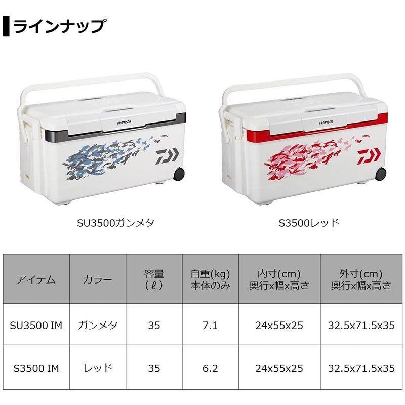 ダイワ プロバイザートランクHD II SU 3500 IM プロバイザートランクHD II SU IM cm