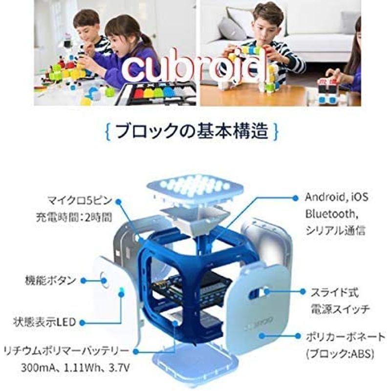 CUBROID「キューブロイド」無線 プログラミング ブロック 想像力と創造力を育てる STEM STEAM 教材 教育 I1255284746(11019円)