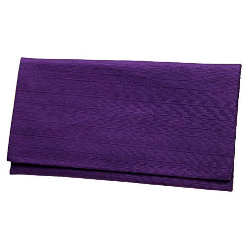 京都製 数珠袋 念珠入れ(大) 紬 すみれ 紫