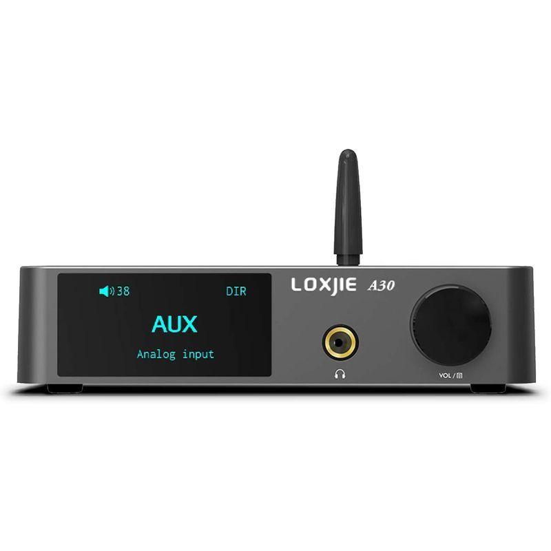 LOXJIE A30 パワーアンプ HI-FI ステレオ デジタルアンプ DAC ヘッドホンアンプ 一体「MA12070」アンプIC搭載/E MA12070 A30 パワーアンプ HI FI ステレオ デジタルアンプ DAC ヘッドホンアンプ 一体 アンプIC搭載/E