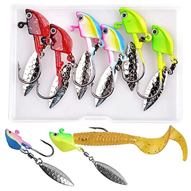 Silanon ジグヘッド セット カラフル 夜光 3d目元ジグヘッド 6本 ブレード付き 7g 10g 12g ジグヘッド チニング ヒラ アチーブメントストア 通販 Yahoo ショッピング